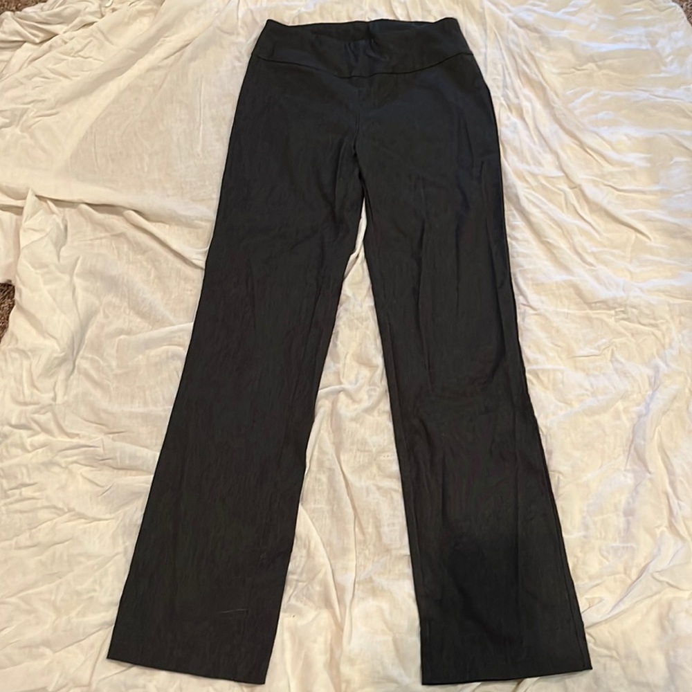 Tribal gray stretch waist dress pant size 4